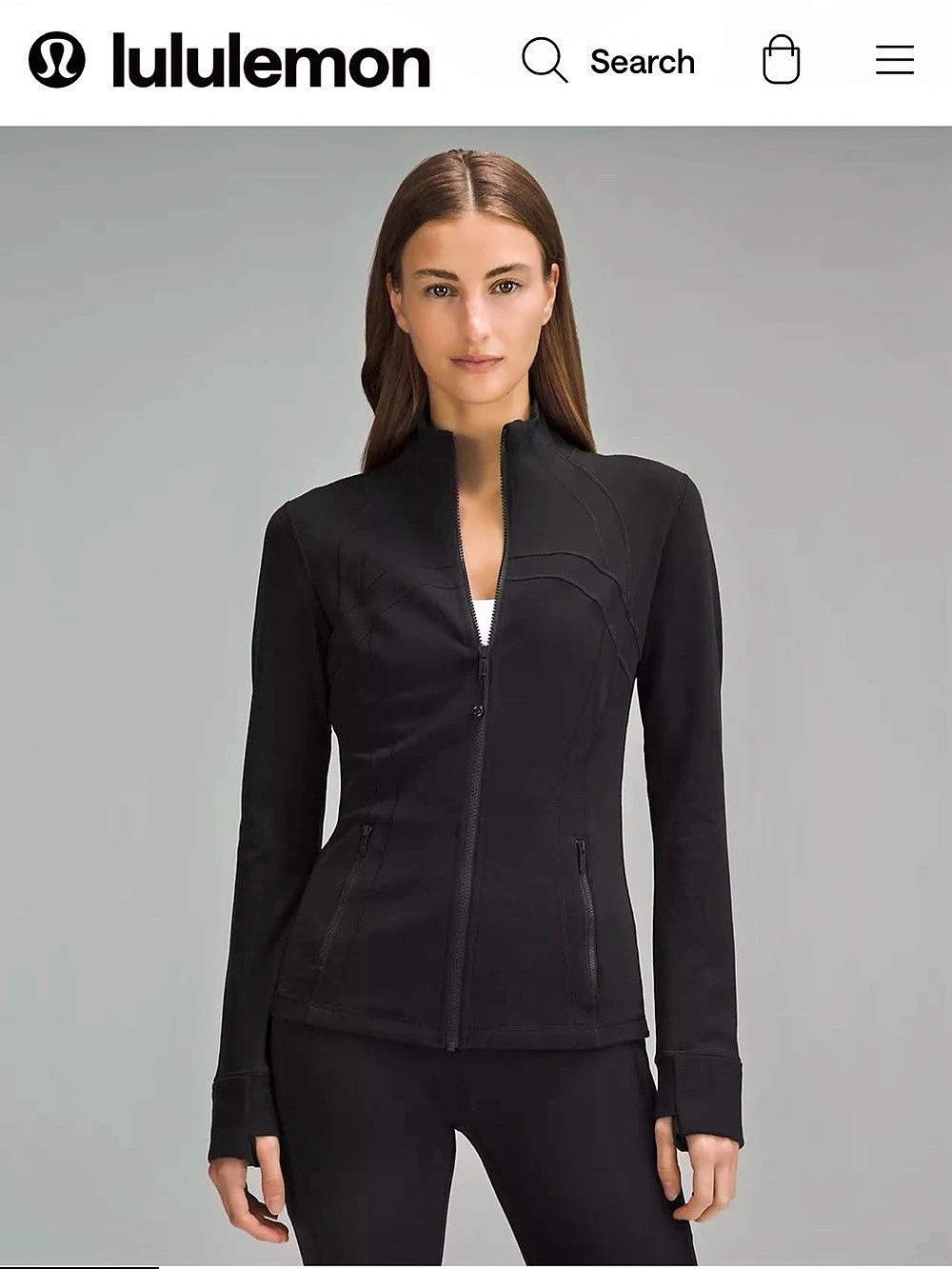 lululemon Define Jacket Women's Black Athletic Jacket